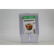 VERRINE CARREE CRISTAL 12CLX50