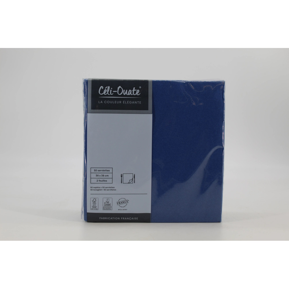 SERV CELI OUATE 38/38 BLEU X50