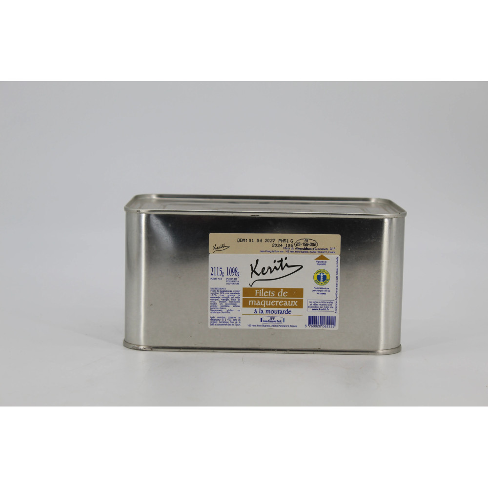 FILETS MAQUEREAUX 3/1 MOUTARDE