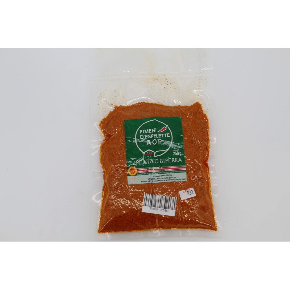 PIMENT ESPELETTE AOP POUDRE 250