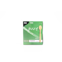 100 CUILLERES A CAFE EN BOIS PU