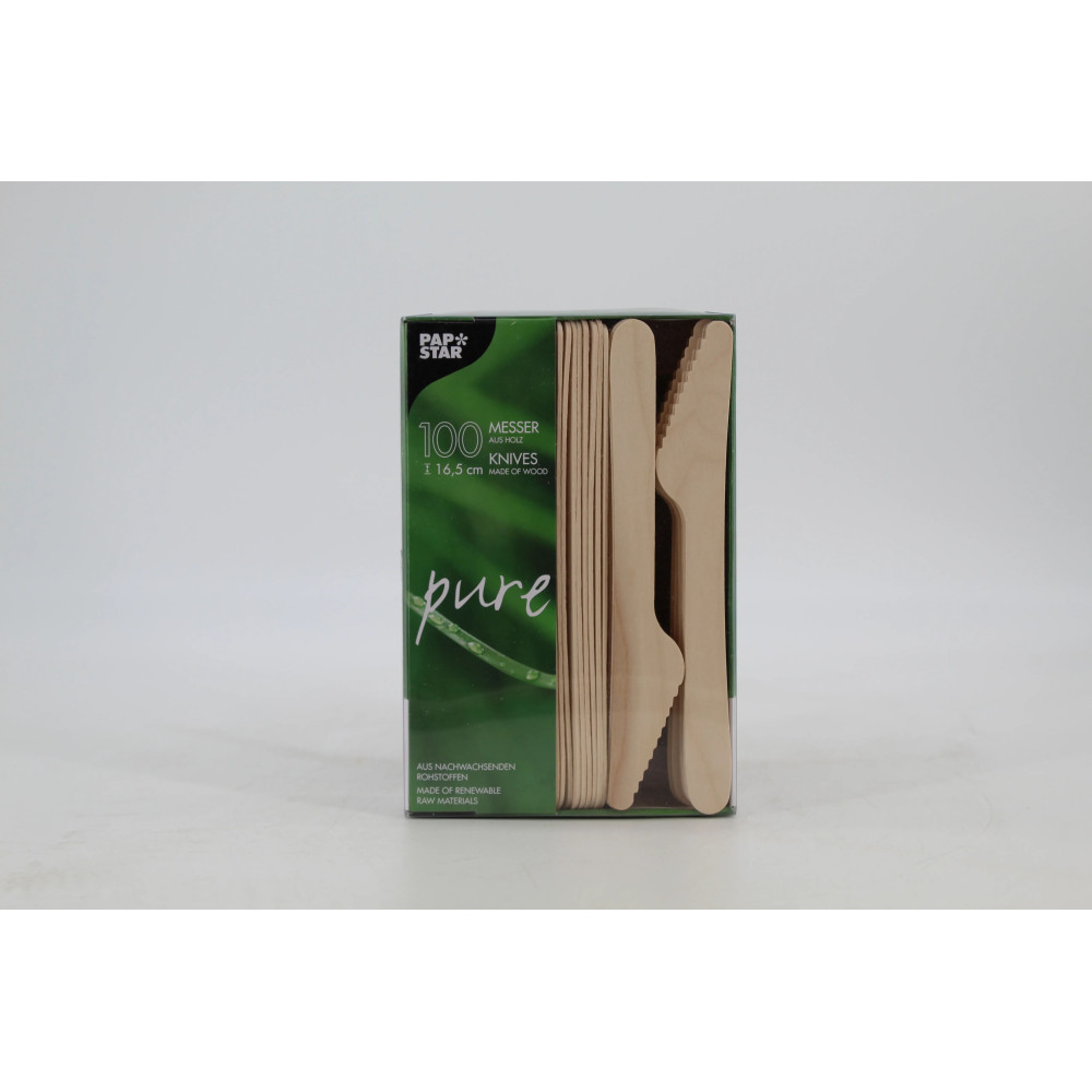 100 COUTEAUX BOIS PURE 165 CM
