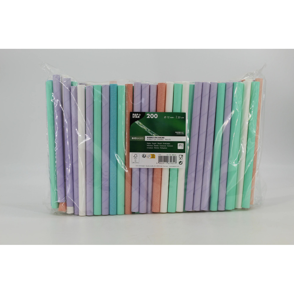200 BBBLE TEA PLLES PAP 20CM CL