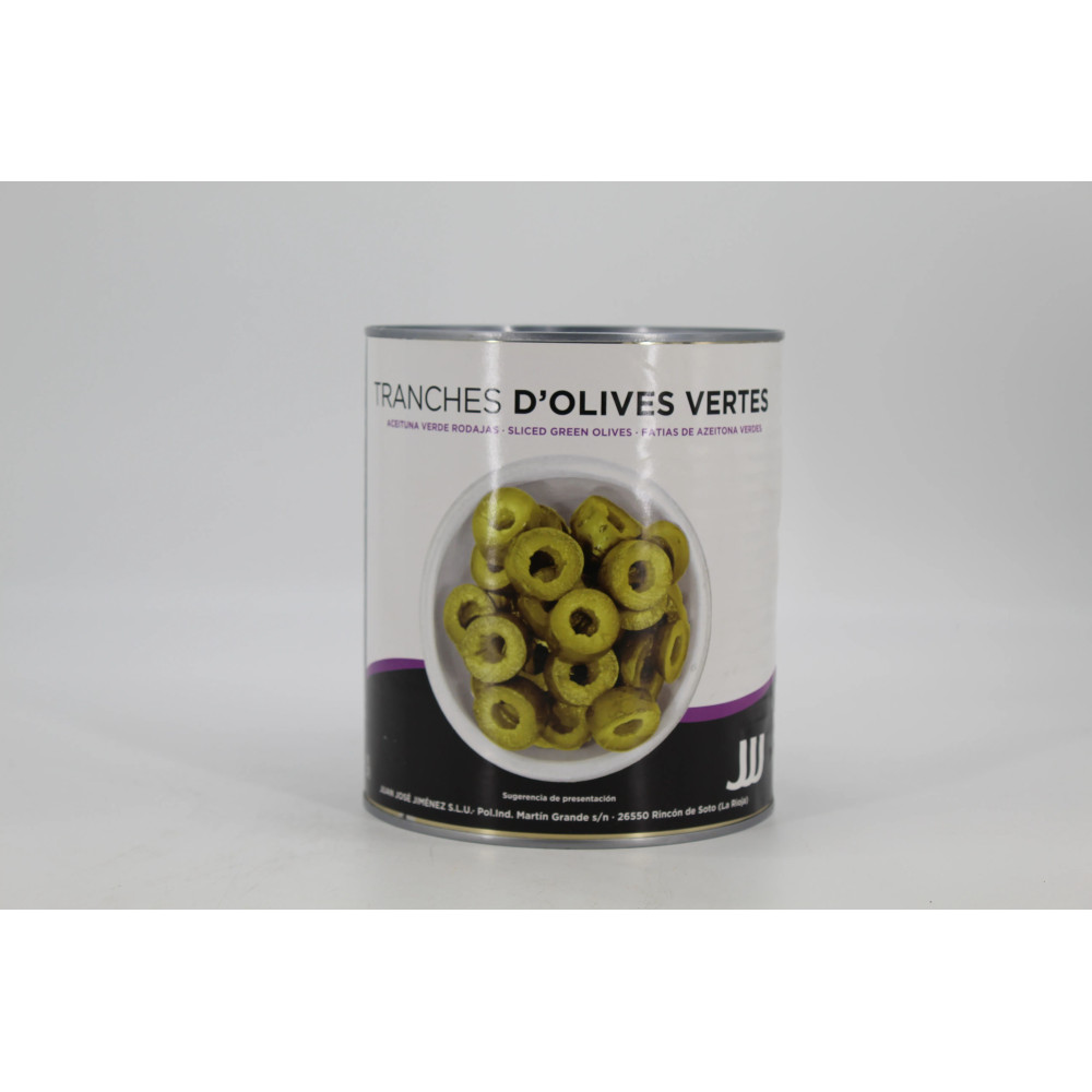 OLIVES VERTES RONDELLES 3/1