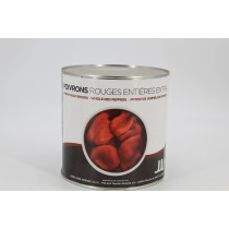 POIVRONS ROUGES ENTIERS 3/1