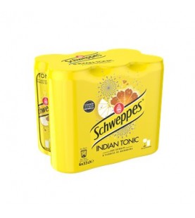 SCHWEPPES INDIAN TONIC 6X33CL