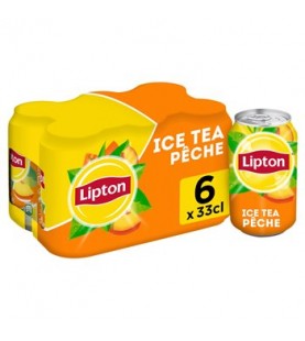 LIPTON ICE TEA PECHE 6X33CL BT