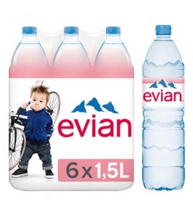 EVIAN 6X1,5L